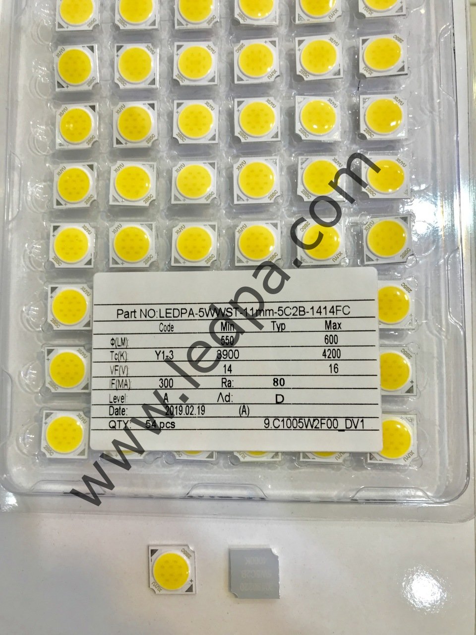 5W COB LED NATURAL BEYAZ 3900-4200KELVIN