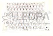 LDP108 , LDP-108 , LDP 108 23X33CM , 108 LED'Lİ