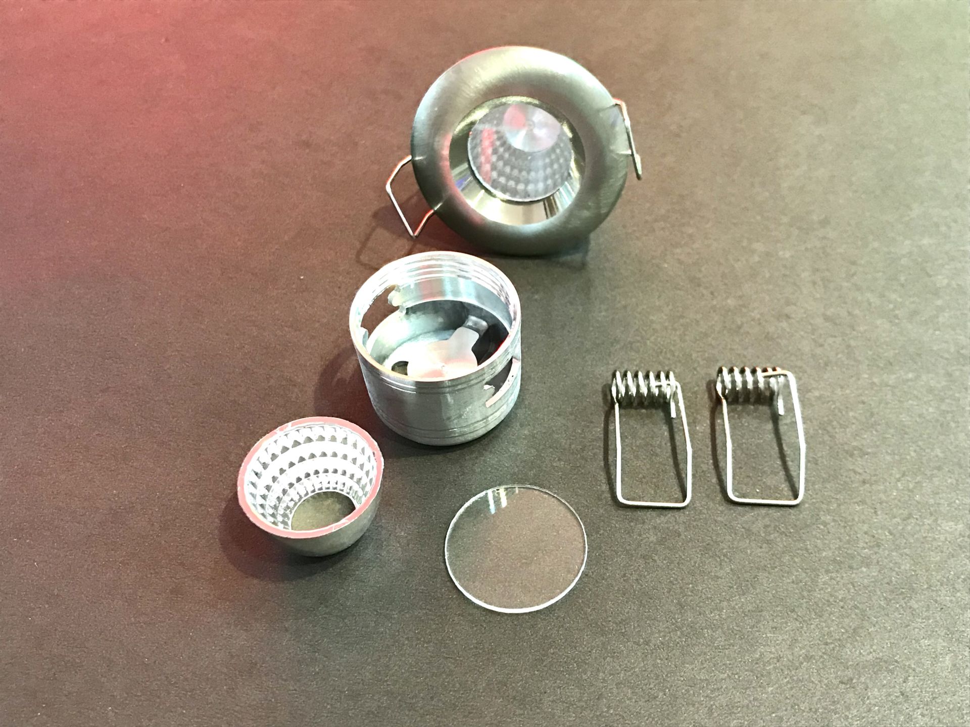 1-3W KASA , 1-3W DOWNLIGHT BOŞ KASA , ALUMINYUM  GÖVDE