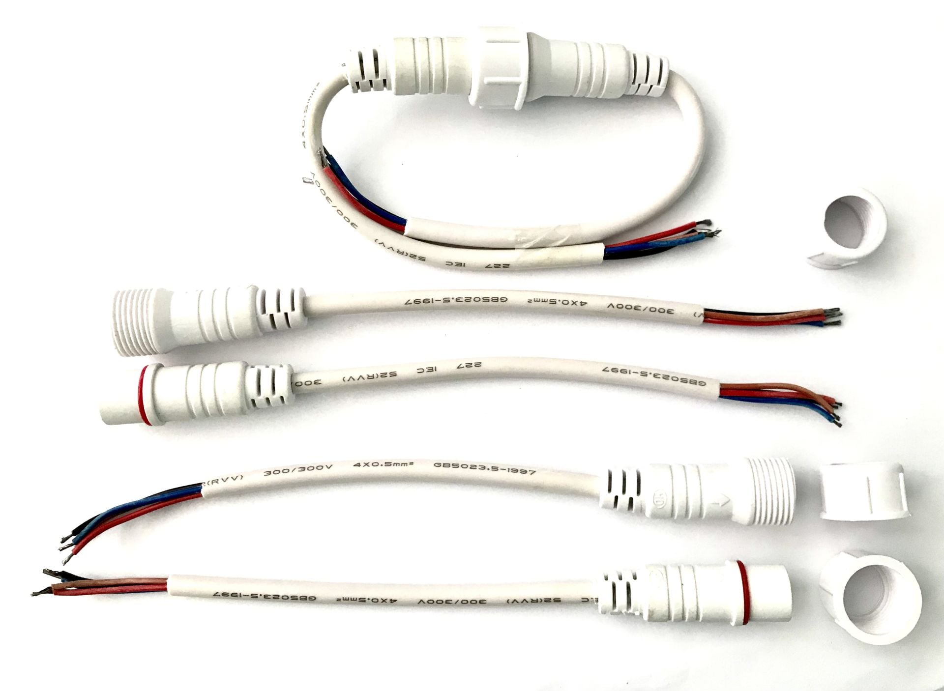 IP67 KABLO BİRLEŞTİRİCİ , RGB IP67 KABLO BİRLEŞTİRİCİ  4X0.50mm2  , IP67 4x0,50 mm2