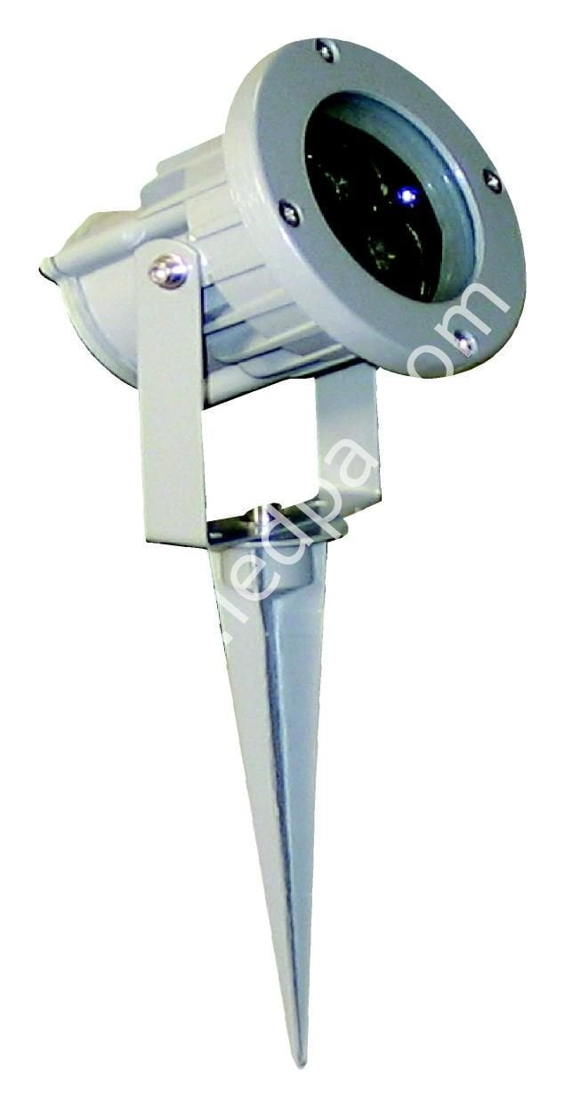 3 WATT LEDLİ ÇİM ARMATÜRÜ Kırmızı