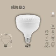 45W KRİSTAL TORCH LED AMPUL E27