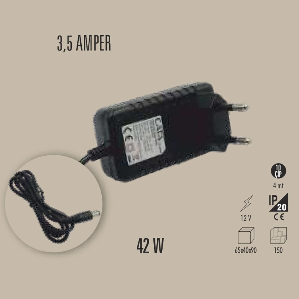 42W LED ADAPTÖRÜ 3.5 AMPER