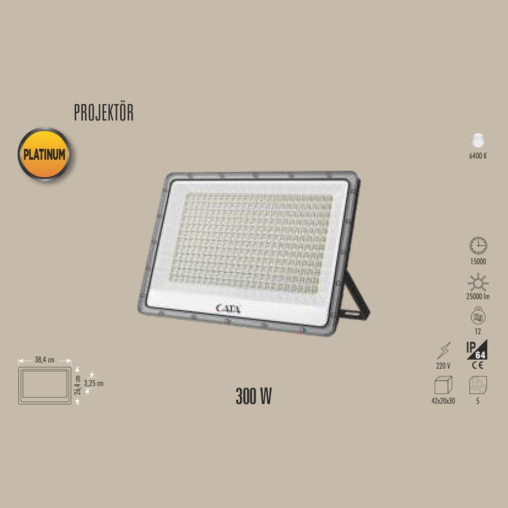 300W LED PROJEKTÖR IP65