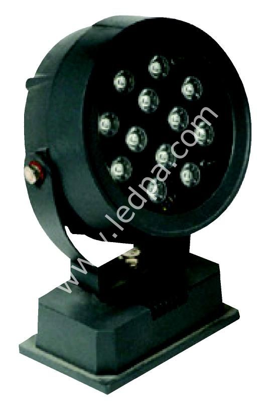 18 WATT YUVARLAK LED PROJEKTÖR Kırmızı