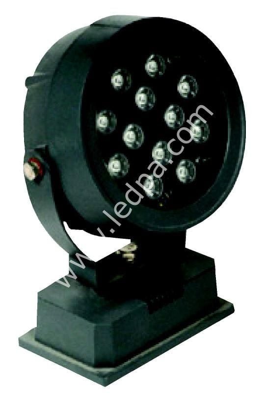 18 WATT YUVARLAK LED PROJEKTÖR AMBER (SARI)