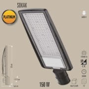 150W LED SOKAK ARMATÜRÜ PLATINUM