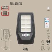 80W LED SOKAK ARMATÜRÜ PLATINUM