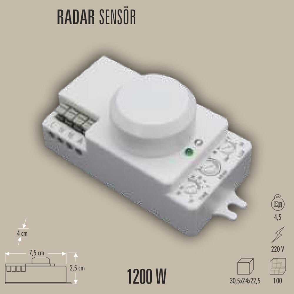 RADAR HAREKET SENSÖRÜ