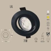 LAL LED SPOT 7W