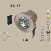 YILDIZ SATİN LED SPOT 1.5W