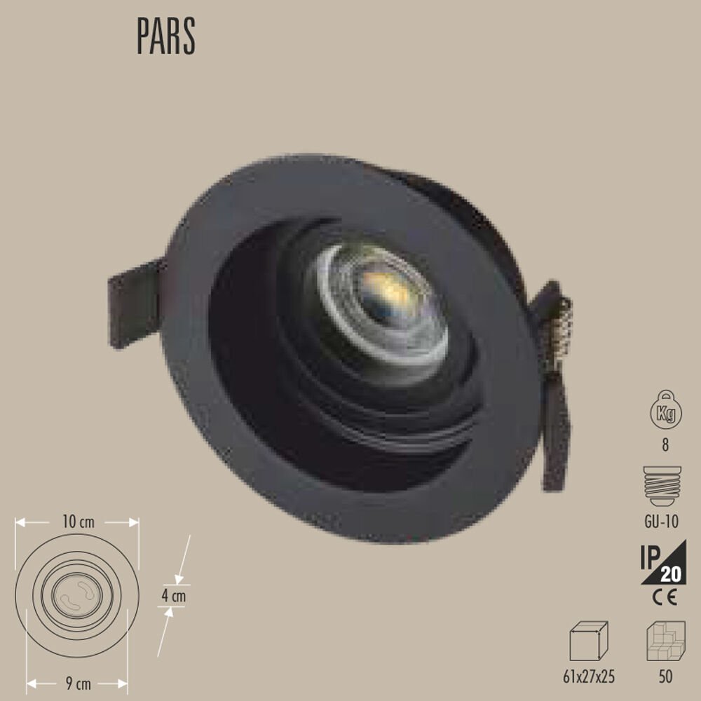 PARS DEKORATİF SPOT KASA