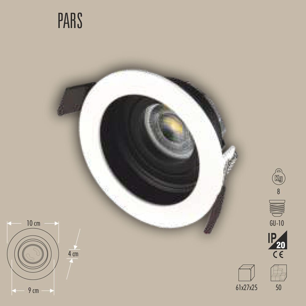 PARS YUVARLAK SPOT KASA