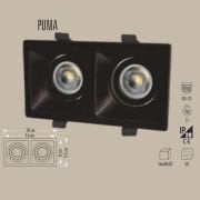 PUMA ÇİFTLİ DEKORATİF SPOT KASA