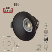 LION YUVARLAK DEKORATİF SPOT KASA