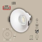 LION BEYAZ DEKORATİF SPOT KASA