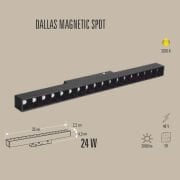 DALLAS 24W MAGNETIC SPOT