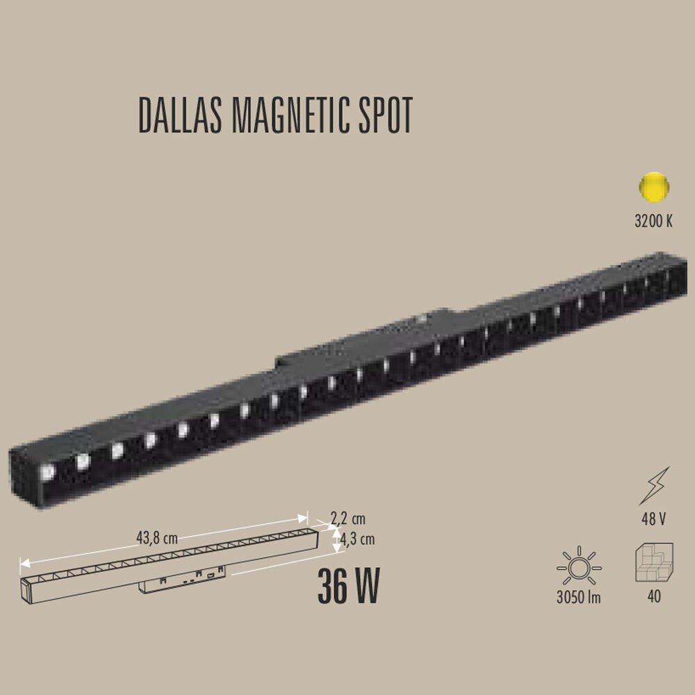 DALLAS 36W MAGNETIC SPOT