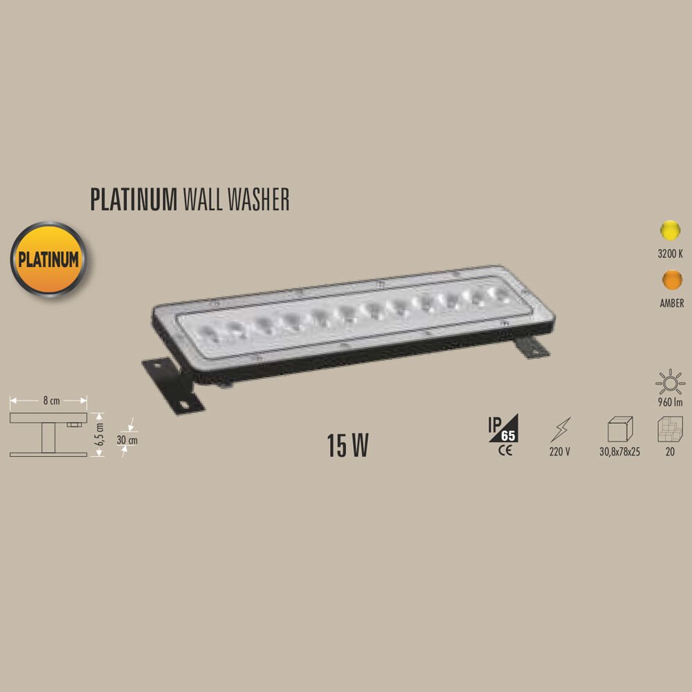 30W WALLWASHER 30X1W LED DIŞ CEPHE AYDINLATMA