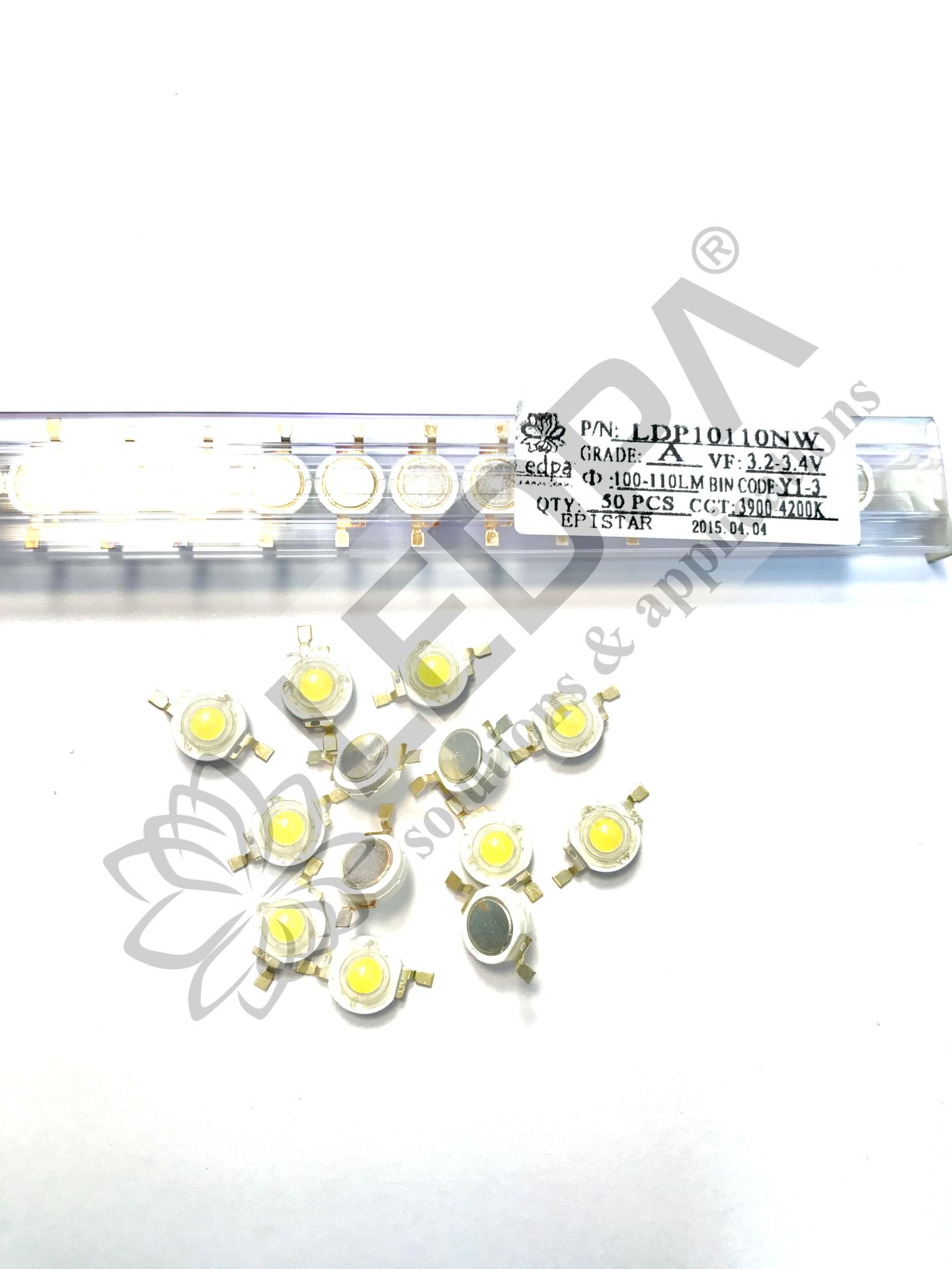 LDP10110NW 1W NATUREL BEYAZ LED - 4000K - Taiwan chip