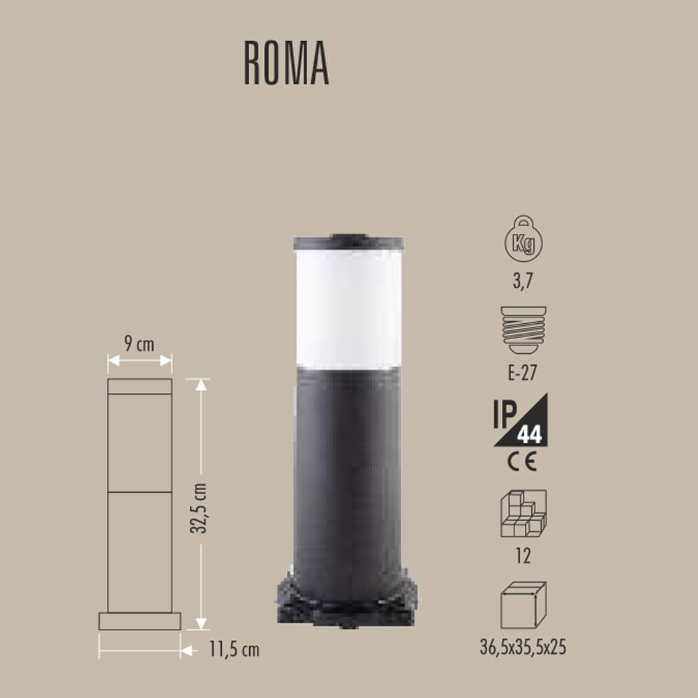 ROMA KISA TİP BAHÇE ARMATÜRÜ