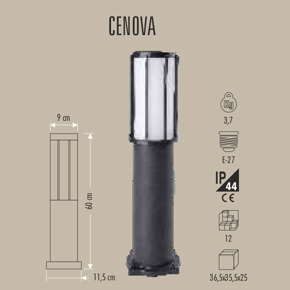CENOVA KISA TİP BAHÇE ARMATÜRÜ(Kopya)