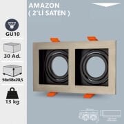 AMAZON SATEN İKİLİ SPOT ARMATÜR