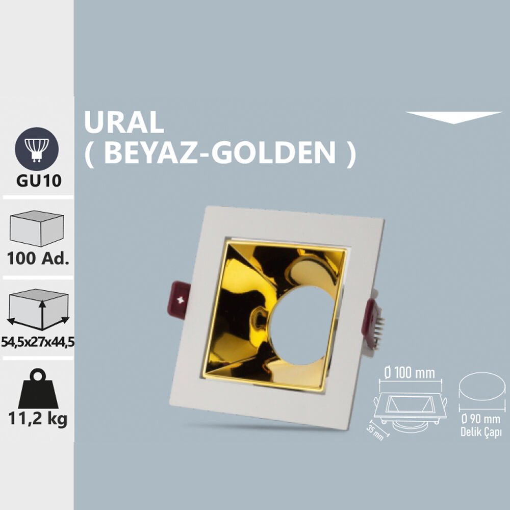 URAL BEYAZ-GOLDEN SPOT ARMATÜR