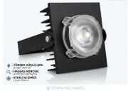 50W LED PROJEKTÖR , COB LED Lİ 50W 220V GÜNIŞIĞI ( 3000K ) PROJEKTÖR , PMMA LENSLİ 15 METREYE KADAR ETKİLİ AYDINLATMA