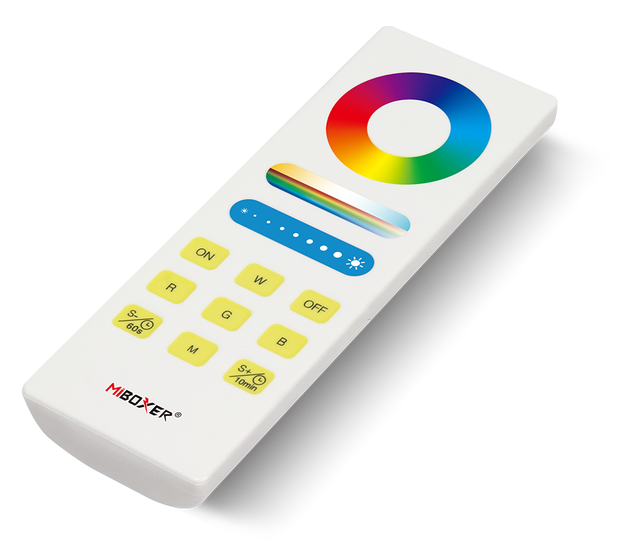 MİBOXER FUT088 , RGB+CCT Full Touch Remote , MiBOXER FUT088 RGB+CCT Full Touch Remote 2.4GHz, Wireless Full Color & Tunable White LED Touch Remote, Wall-Mount LED Remote Controller, Battery Not Included, Mi-Light