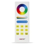 MİBOXER FUT088 , RGB+CCT Full Touch Remote , MiBOXER FUT088 RGB+CCT Full Touch Remote 2.4GHz, Wireless Full Color & Tunable White LED Touch Remote, Wall-Mount LED Remote Controller, Battery Not Included, Mi-Light