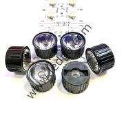 XPE1230 3535 LED LENS, SMD LED LENS, 3030 LED LENS, ÖLÇÜ - ÇAP:12MM  YÜKSEKLİK :8MM 1-3W SMD KILIF LED İÇİN UYGUNDUR