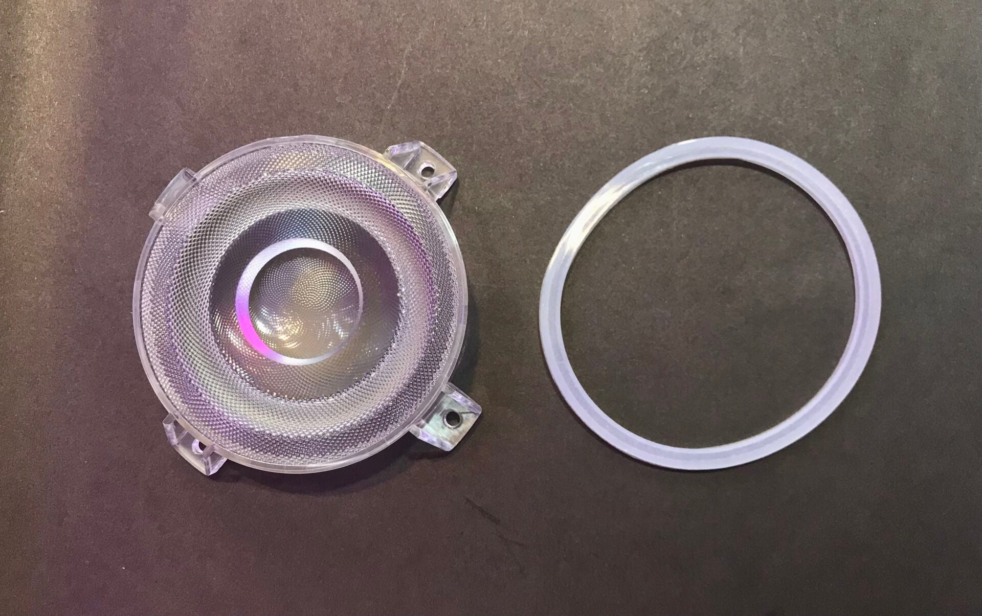 LDP-7521-36D-RV 36 DERECE COB LED LENS, TEKLİ LENS, YÜKSEK GEÇİRGENLİKLİ PROJEKTÖR LENSİ