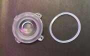 LDP-7521-60D-RV 60 DERECE COB LED LENS, TEKLİ LENS, YÜKSEK GEÇİRGENLİKLİ PROJEKTÖR LENSİ