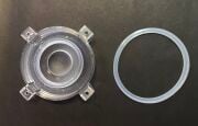 LDP-7521-60D-RV 60 DERECE COB LED LENS, TEKLİ LENS, YÜKSEK GEÇİRGENLİKLİ PROJEKTÖR LENSİ